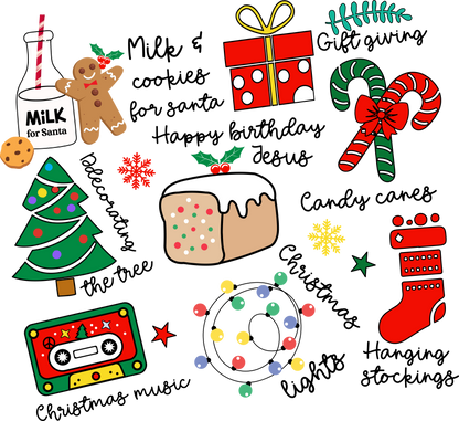 120" Christmas Variety Bundle Pre-made Gang Sheet