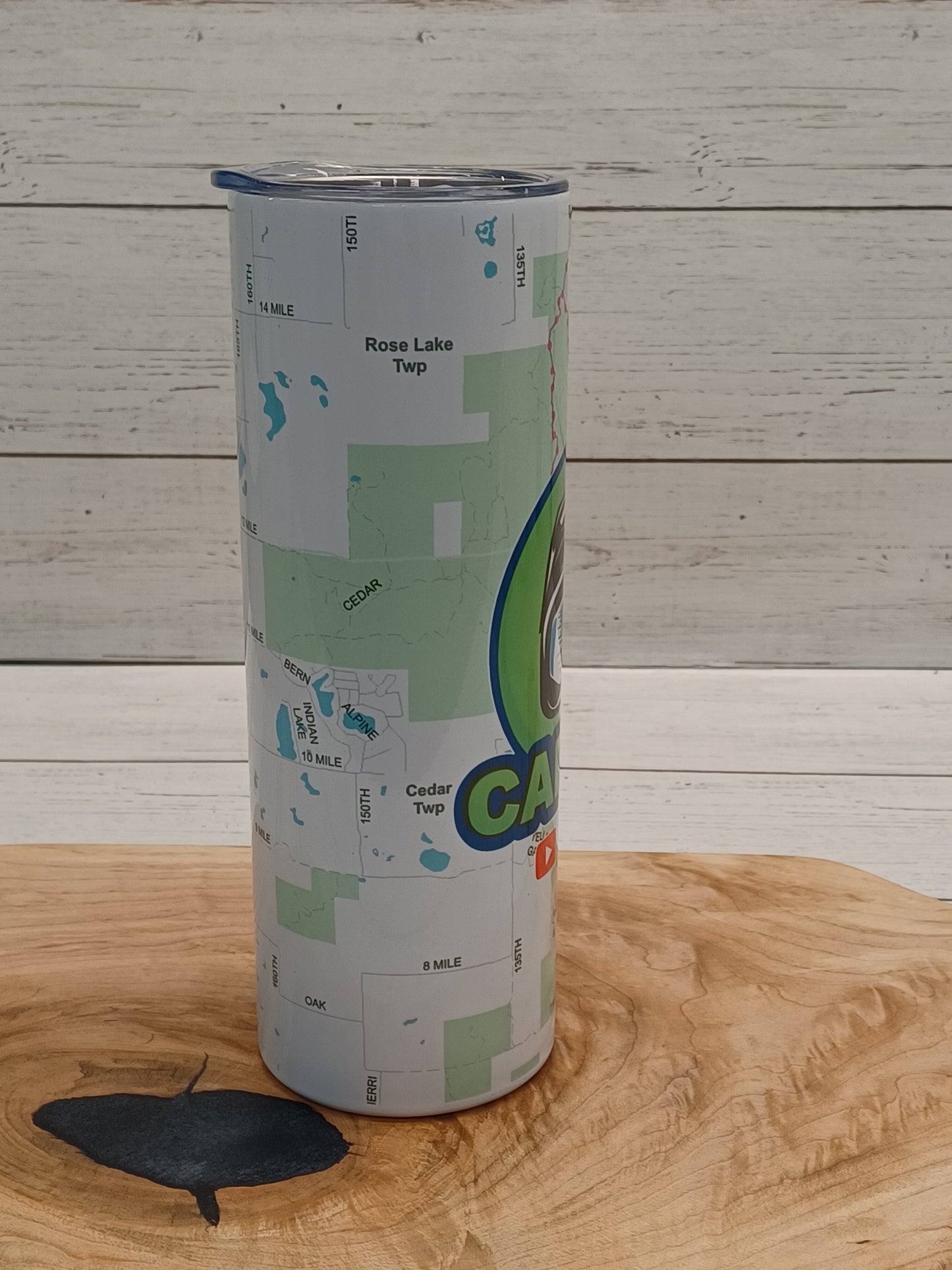 Captain 250FX Trail Map 20oz Insulated Drink Tumbler